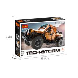 COGO 15800A 15800B non  XE ĐỊA HÌNH 2 LOẠI THÚ LEO NÚI TỔNG THỐNG BẠO LỰC bộ đồ chơi xếp lắp ráp ghép mô hình  TECH-STORM Kỹ Thuật Công Nghệ Cao Mô Hình Phương Tiện 992 khối