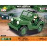 COBI 2230 non  M151 A1 MUTT. bộ đồ chơi xếp lắp ráp ghép mô hình Military Army Quân Sự Bộ Đội 91 khối