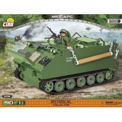 COBI 2236 non  M113 APC. bộ đồ chơi xếp lắp ráp ghép mô hình Military Army Quân Sự Bộ Đội 510 khối