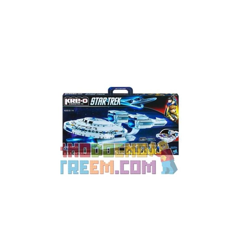 KRE-O A3137 3137 non  SỐ DOANH NGHIỆP U.S.S. bộ đồ chơi xếp lắp ráp ghép mô hình Movie & Game U.S.S. ENTERPRISE CONSTRUCTION SET Phim Và Trò Chơi 432 khối