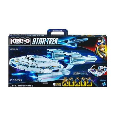 KRE-O A3137 3137 non  SỐ DOANH NGHIỆP U.S.S. bộ đồ chơi xếp lắp ráp ghép mô hình Movie & Game U.S.S. ENTERPRISE CONSTRUCTION SET Phim Và Trò Chơi 432 khối