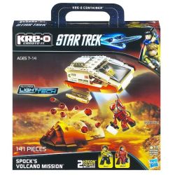 KRE-O A3139 3139 non  NHIỆM VỤ NÚI LỬA CỦA SPOCK bộ đồ chơi xếp lắp ráp ghép mô hình Movie & Game SPOCK'S VOLCANO MISSION CONSTRUCTION SET Phim Và Trò Chơi 141 khối