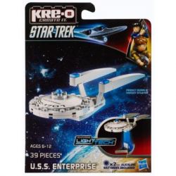 KRE-O A3368 3368 non  SỐ DOANH NGHIỆP U.S.S. bộ đồ chơi xếp lắp ráp ghép mô hình Movie & Game U.S.S. ENTERPRISE CONSTRUCTION SET Phim Và Trò Chơi 39 khối