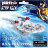 KRE-O A4254 4254 non  TÀI KHOẢN DOANH NGHIỆP U.S.S. (ĐỘC QUYỀN CỦA GAMESTOP) bộ đồ chơi xếp lắp ráp ghép mô hình Movie & Game U.S.S. ENTERPRISE (GAMESTOP EXCLUSIVE) Phim Và Trò Chơi 33 khối