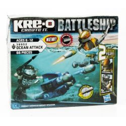 KRE-O 38952 non  DƯƠNG PHẠM bộ đồ chơi xếp lắp ráp ghép mô hình Military Army OCEAN ATTACK Quân Sự Bộ Đội 66 khối