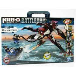 KRE-O 38955 non  NGƯỜI NGOÀI HÀNH TINH ĐÌNH CÔNG bộ đồ chơi xếp lắp ráp ghép mô hình Military Army ALIEN STRIKE Quân Sự Bộ Đội 277 khối