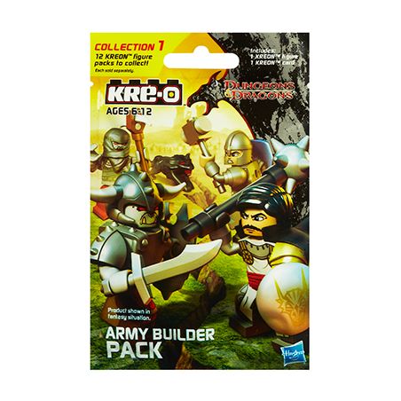 KRE-O A6735 6735 A6877000 6877000 non  GÓI XÂY DỰNG QUÂN ĐỘI (GÓI MÙ) bộ đồ chơi xếp lắp ráp ghép mô hình Computer Games ARMY BUILDER PACK WAVE1 Trò Chơi