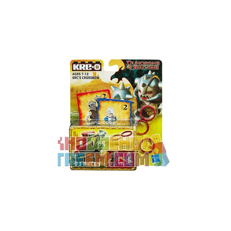 KRE-O A7705 7705 non  ORC. bộ đồ chơi xếp lắp ráp ghép mô hình Computer Games ORC'S CROSSBOW Trò Chơi 73 khối