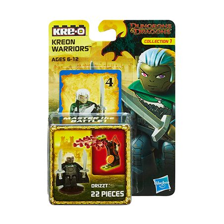 KRE-O A7710 7710 non  DRIZZ. bộ đồ chơi xếp lắp ráp ghép mô hình Computer Games DRIZZT Trò Chơi 22 khối
