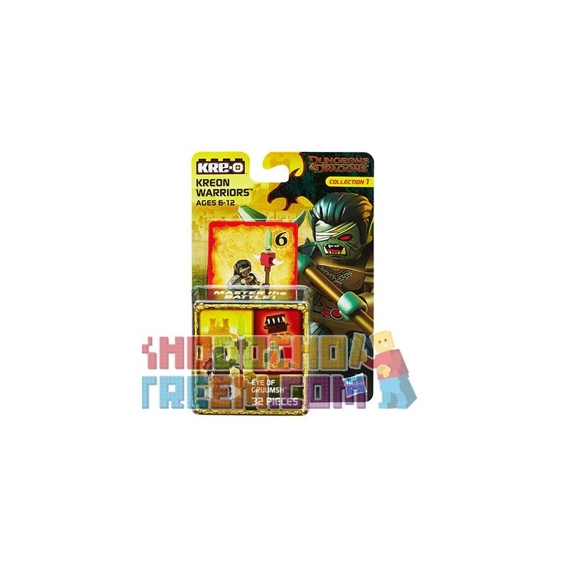 KRE-O A7714 7714 non  MẮT CỦA KILROGG bộ đồ chơi xếp lắp ráp ghép mô hình Computer Games EYE OF GRUUMSH Trò Chơi 32 khối