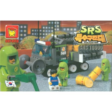 OXFORD SRS18000 18000 non  ĐỘI CỨU HỘ ĐẶC BIỆT bộ đồ chơi xếp lắp ráp ghép mô hình City SRS특수구조대 SPECIAL RESCUE SQUAD Thành Phố