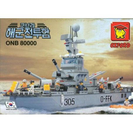 OXFORD ONB80000 80000 non  KẺ HUỶ DIỆT bộ đồ chơi xếp lắp ráp ghép mô hình Military Army 코브라 해군전투함 Quân Sự Bộ Đội