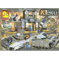 OXFORD KF0672 0672 non  LỰC LƯỢNG ĐẶC BIỆT K-1 bộ đồ chơi xếp lắp ráp ghép mô hình Military Army K-1 전투단(SPECIAL FORCE) Quân Sự Bộ Đội