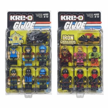 KRE-O B4672 4672 non  GÓI COMMANDO bộ đồ chơi xếp lắp ráp ghép mô hình Movie & Game CONSTRUCTION COMMANDOS PACK Phim Và Trò Chơi