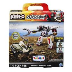 KRE-O A2354 2354 non  BỘ GIÁP RẮN KHỔNG LỒ bộ đồ chơi xếp lắp ráp ghép mô hình Movie & Game SERPENT ARMOR STRIKE CONSTRUCTION SET Phim Và Trò Chơi 177 khối