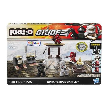 KRE-O A3362 3362 non  NINJA TEMPLE FIGHT. bộ đồ chơi xếp lắp ráp ghép mô hình Movie & Game NINJA TEMPLE BATTLE CONSTRUCTION SET Phim Và Trò Chơi 108 khối