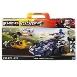 KRE-O A3364 3364 non  COBRA ARMOR RAID. bộ đồ chơi xếp lắp ráp ghép mô hình Movie & Game COBRA ARMORED ASSAULT CONSTRUCTION SET Phim Và Trò Chơi 256 khối