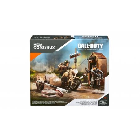 MEGA BLOKS FMG16 non  PHÍ KIỂM TRA ANH HÙNG bộ đồ chơi xếp lắp ráp ghép mô hình Call Of Duty LEGENDS CHECKPOINT CHARGE 197 khối