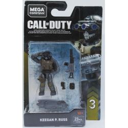 MEGA BLOKS FVF93 non  KEEGAN P. RUSS. bộ đồ chơi xếp lắp ráp ghép mô hình Call Of Duty 23 khối