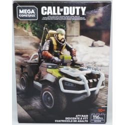MEGA BLOKS GCN95 non  XE ĐỊA HÌNH ĐỘT KÍCH bộ đồ chơi xếp lắp ráp ghép mô hình Call Of Duty ATV RAID 116 khối