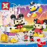 SX 3047A 3047B 3047C 3047D non  4 LOẠI MECHA MICKEY MINNIE DONALD DUCK DAISY bộ đồ chơi xếp lắp ráp ghép mô hình Disney Princess Công Chúa 629 khối