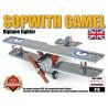 BRICKMANIA 410 non  MÁY BAY CHIẾN ĐẤU LẠC ĐÀ SOPWITH bộ đồ chơi xếp lắp ráp ghép mô hình Military Army SOPWITH CAMEL Quân Sự Bộ Đội 293 khối