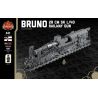 BRICKMANIA 441 non  SÚNG TÀU BRUNO-28 CM SK L 40 bộ đồ chơi xếp lắp ráp ghép mô hình Military Army BRUNO - 28 CM SK L/40 RAILWAY GUN Quân Sự Bộ Đội 1367 khối