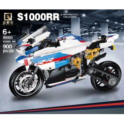 QIZHILE 85003 non  BMW S1000RR. bộ đồ chơi xếp lắp ráp ghép mô hình  Kỹ Thuật Công Nghệ Cao Mô Hình Phương Tiện 900 khối