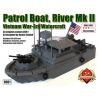 BRICKMANIA 1001 non  TÀU DU LỊCH RIVERINE MKII bộ đồ chơi xếp lắp ráp ghép mô hình Military Army PATROL BOAT RIVERINE MKII Quân Sự Bộ Đội 646 khối