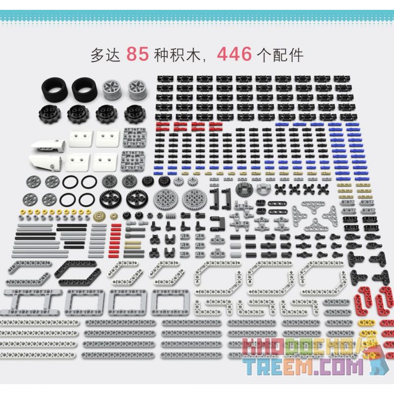 ZMROBO 2106 JMC-NY-2106 NY-2106 -2106 JMCNY-2106 non  HẬU VỆ LITTLE WICHI bộ đồ chơi xếp lắp ráp ghép mô hình  DEFENDER WISEKIT Kỹ Thuật Công Nghệ Cao Mô Hình Phương Tiện 446 khối