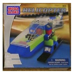 MEGA BLOKS 5812 non  MÁY BAY TRỰC THĂNG bộ đồ chơi xếp lắp ráp ghép mô hình HELICOPTER 73 khối
