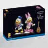 K BOX 10301 non  VỊT TANG LÀO VÀ DER bộ đồ chơi xếp lắp ráp ghép mô hình Creator TONYDUCK BROTHER & SISTER Sáng Tạo 1888 khối