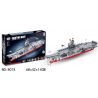 Winner 8074 non  TÀU SÂN BAY bộ đồ chơi xếp lắp ráp ghép mô hình Military Army FIGHTING BOAT AIRCRAFT CARRIER Quân Sự Bộ Đội 2639 khối