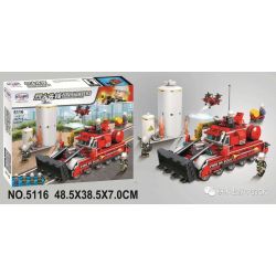 Winner 5116 non  BỂ CHỮA CHÁY ĐA CHỨC NĂNG bộ đồ chơi xếp lắp ráp ghép mô hình Fire Rescure FIRE FIGHTERS Cứu Hỏa 584 khối
