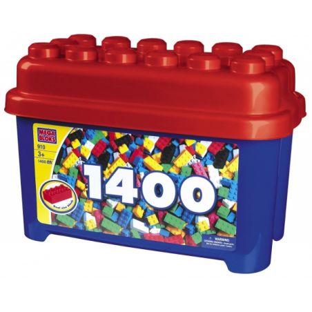 MEGA BLOKS 910 non  THÙNG MICROBILLION bộ đồ chơi xếp lắp ráp ghép mô hình Creator MICRO BLOKS GIGA BUCKET Sáng Tạo 1400 khối