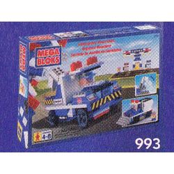 MEGA BLOKS 993 non  XE ĐƯỜNG KHẨN CẤP bộ đồ chơi xếp lắp ráp ghép mô hình City EMERGENCY ROAD UNIT Thành Phố 250 khối