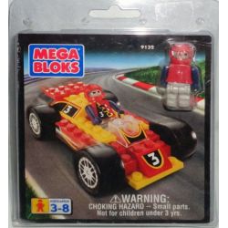 MEGA BLOKS 9132 non  XE ĐUA bộ đồ chơi xếp lắp ráp ghép mô hình City RACE CAR Thành Phố 34 khối