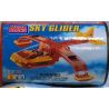 MEGA BLOKS 9257 non  TÀU LƯỢN TRÊN KHÔNG bộ đồ chơi xếp lắp ráp ghép mô hình City SKY GLIDER Thành Phố 83 khối