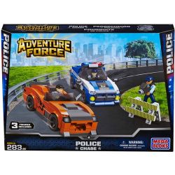 MEGA BLOKS 94412 non  CẢNH SAT ĐUỔI THEO bộ đồ chơi xếp lắp ráp ghép mô hình City POLICE CHASE Thành Phố 283 khối