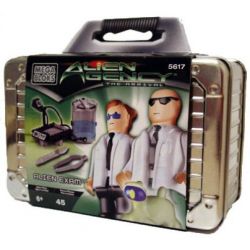 MEGA BLOKS 5617 non  THỬ NGHIỆM ALIEN bộ đồ chơi xếp lắp ráp ghép mô hình ALIEN EXAM 45 khối