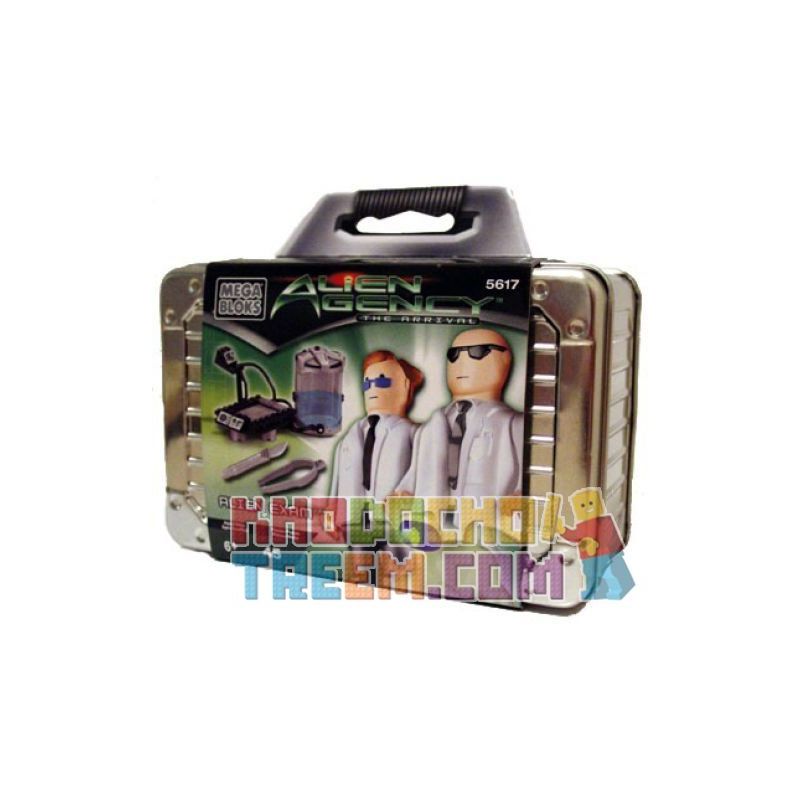 MEGA BLOKS 5617 non  THỬ NGHIỆM ALIEN bộ đồ chơi xếp lắp ráp ghép mô hình ALIEN EXAM 45 khối