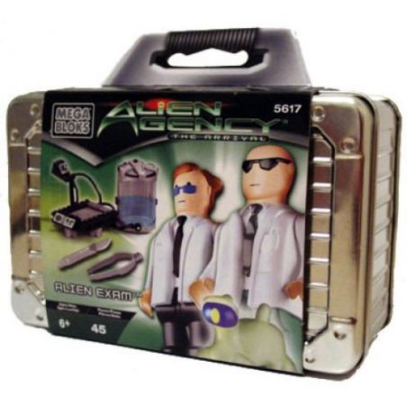 MEGA BLOKS 5617 non  THỬ NGHIỆM ALIEN bộ đồ chơi xếp lắp ráp ghép mô hình ALIEN EXAM 45 khối