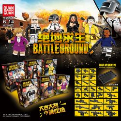 100011 non  CHIẾN TRƯỜNG CỦA NGƯỜI CHƠI VÔ DANH bộ đồ chơi xếp lắp ráp ghép mô hình Pubg Battlegrounds Bắn Súng