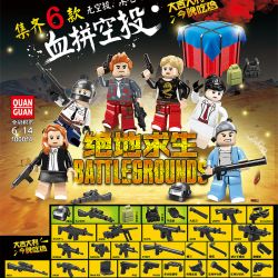 100014 non  CHIẾN TRƯỜNG CỦA NGƯỜI CHƠI VÔ DANH bộ đồ chơi xếp lắp ráp ghép mô hình Pubg Battlegrounds Bắn Súng