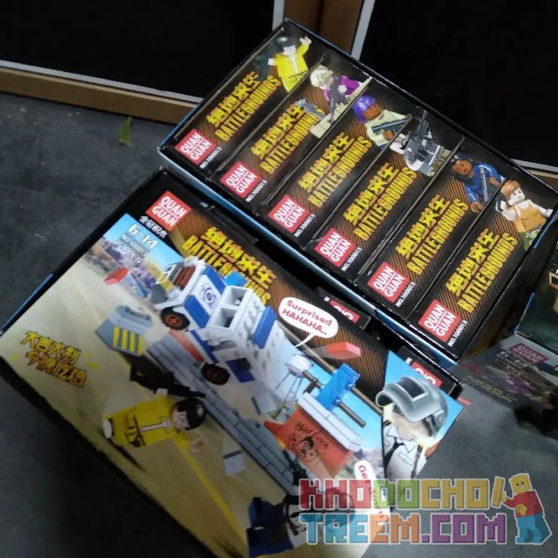 100013 non  CHIẾN TRƯỜNG CỦA NGƯỜI CHƠI VÔ DANH bộ đồ chơi xếp lắp ráp ghép mô hình Pubg Battlegrounds Bắn Súng