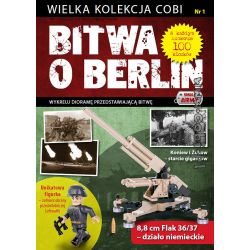 NOT  BATTLE OF BERLIN NO. 1 FLAK 36 37 88 MM CASTLE LOGO COLLECTABLE COIN 5006472 COBI WD-5550 5550 WD5550 xếp lắp ráp ghép mô hình Gear Đồ Lắp Ghép 100 khối