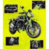 ZHEGAO QL0441 0441 non  ĐUA MÔ TÔ bộ đồ chơi xếp lắp ráp ghép mô hình  COMPETITIVE MOTORCTCLE Kỹ Thuật Công Nghệ Cao Mô Hình Phương Tiện 518 khối