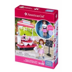 MEGA BLOKS DPK83 non  XE BÁNH NGỌT CỦA GRACE bộ đồ chơi xếp lắp ráp ghép mô hình  GRACE'S PASTRY CART Các Bạn Gái 84 khối