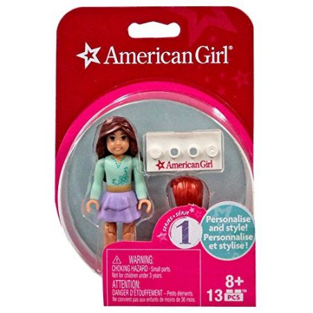 MEGA BLOKS DRC68 non  BÚP BÊ # 3 bộ đồ chơi xếp lắp ráp ghép mô hình  DOLL #3 Các Bạn Gái 13 khối