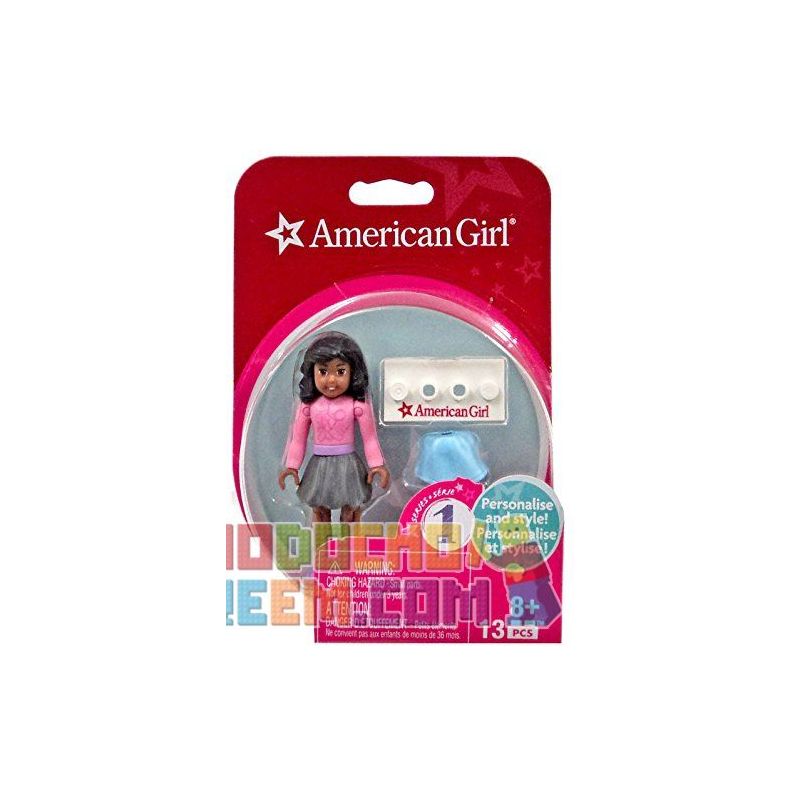 MEGA BLOKS DRC72 non  BÚP BÊ # 7 bộ đồ chơi xếp lắp ráp ghép mô hình  DOLL #7 Các Bạn Gái 13 khối